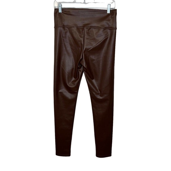 bagatelle Pants - NWT Bagatelle Womens Faux Leather Chestnut Brown Pull on Leggings Size Medium